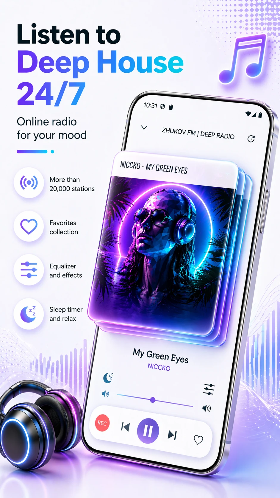 Deep House Radio - EDM Music screenshot